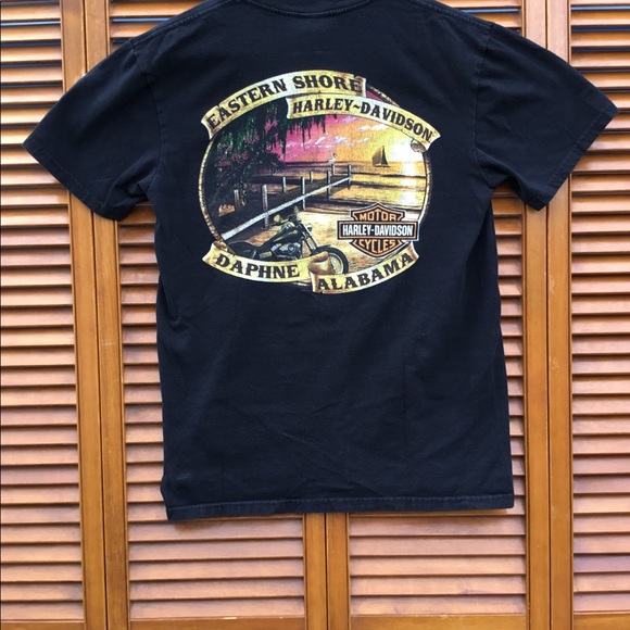 Men’s Harley Davison T-shirt Alabama - Picture 3 of 4